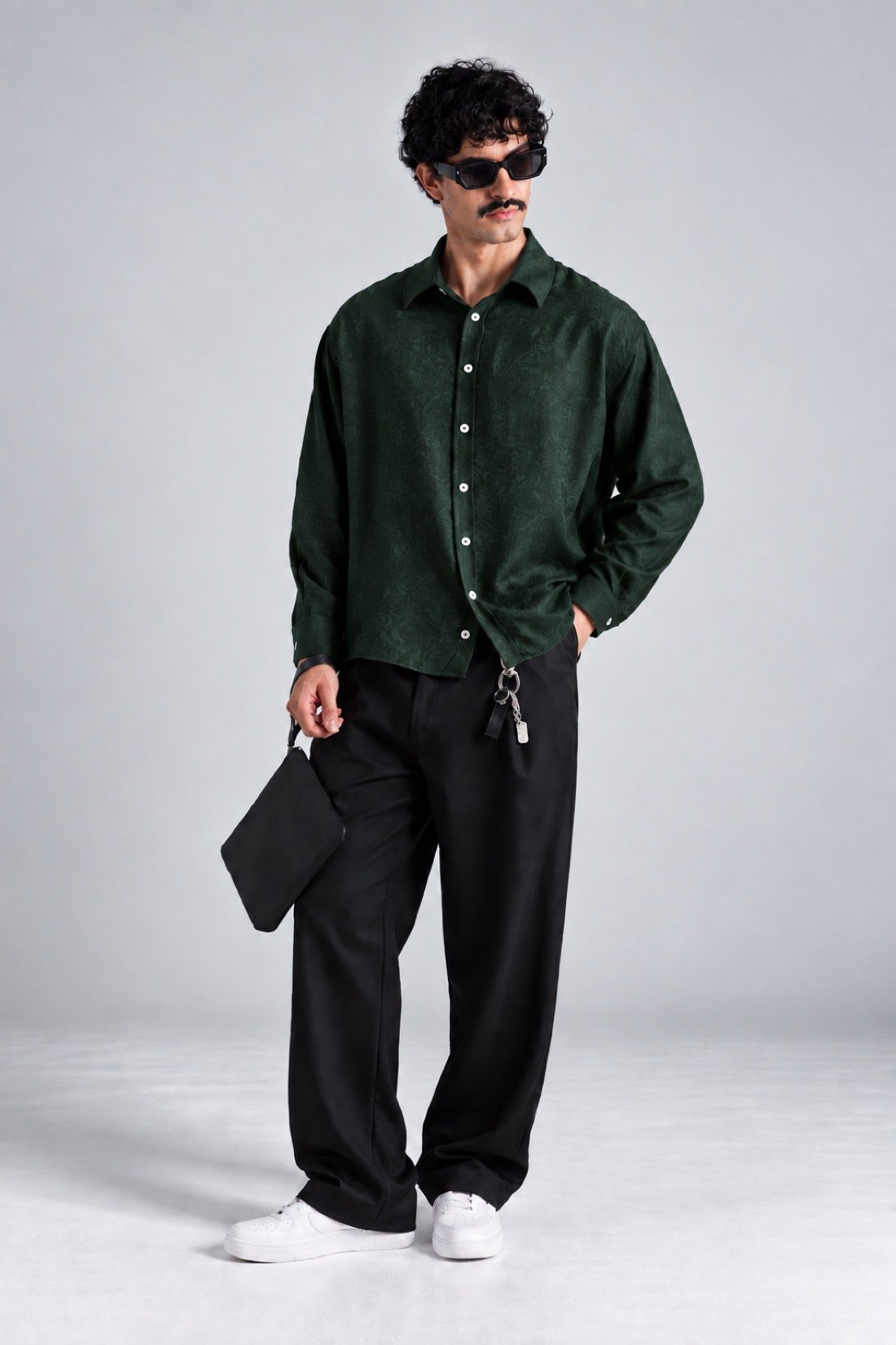 Chemise Jacquard &mdash; TREZ